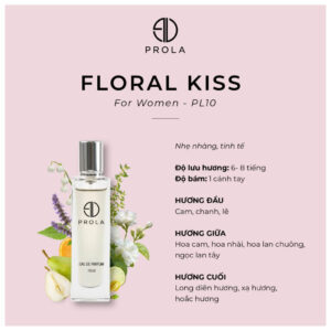 Nước hoa Floral Kiss dịu dàng, dễ thương